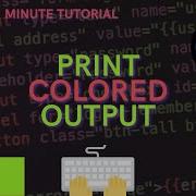 How To Print Colored Output In Terminal In Python Shorts