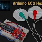 Демонстрация монитора сердечного ритма ЭКГ на Arduino AD8232