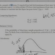 One Sample Bootstrap Hypothesis Test For The Population Proportion