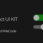 React React Native UIT KIT Switch Component