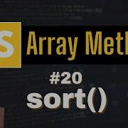 Sort Array Method Chap 20 Array Methods And Properties Javascript Tutorial In Hindi