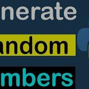 Python Program To Generate Random Numbers Within A Given Range And Store In A List