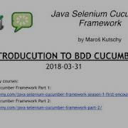 Introduction To BDD Cucumber Webinar Recording