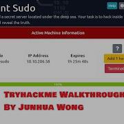 Cyber Security Ethical Hacking Pentesting Lab Tryhackme Agent Sudo