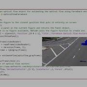 Optical Flow FarneBack In MATLAB