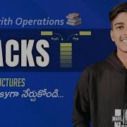 Stacks In Data Structures Explained In Telugu DS Telugu Stack Operations Stack ADT Telugu