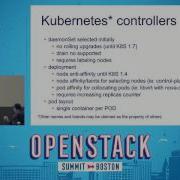 OpenStack On Kubernetes One Year After