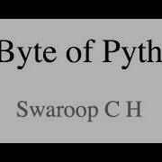 A Byte Of Python Vid 4 Of 50