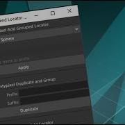 Tastypixel Group Locator Tools Autodesk Maya Script