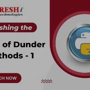 Unleashing The Magic Of Dunder Methods 1 Mr Satish Gupta NareshIT