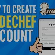 How To Create CODECHEF Account