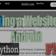 I Made A Web App Using Python Flask But Only In Android Very Powerful Website MustWatch