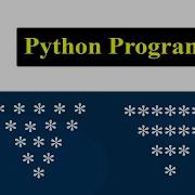 Printing Stars In Triangle Shape Inverse Pyramid Python Pattern Program