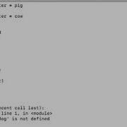 Python Programming Tutorial 3 Initializing Variables