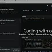 Codewars 7 Kyu Product Of Maximums Of Array Array Series 2 JavaScript