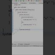 Print Pattern ℹ Using In Java Shorts Java Programming Program