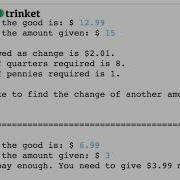 Change Calculator Python Project
