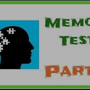 FUN Memory Test Brain Break Activity