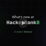 HackerRank S October Release