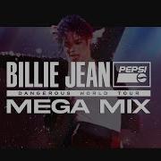 Michael Jackson Billie Jean Dangerous Tour Live Mix