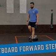 Slantboard Forward Step Downs