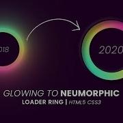 CSS Neumorphism Gradient Loader Animation Effects Html CSS