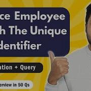 Replace Employee ID With The Unique Identifier Leetcode 1378 Crack SQL Interviews In 50 Qs