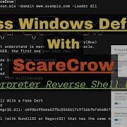 Bypass Windows Defender With ScareCrow Meterpreter Reverse Shell Demo