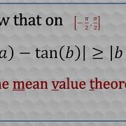 Application Of Mean Value Theorem