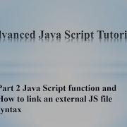 How To Link To An External JS File In Javascript