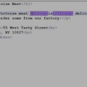 HTML Nesting