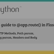 Beginner S Guide To App Route Decorator In Flask
