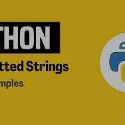 F Strings String Formatting In Python Formatted Strings In Python