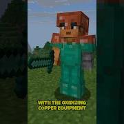 Oxidizing Copper Tools Armor In Minecraft