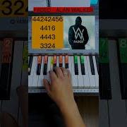 Faded Piano Tutorial EASY Piano Fácil Alan Walker