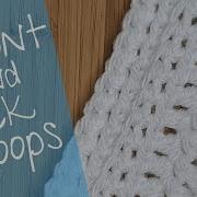 Front Loop FLO And Back Loop BLO Half Double Crochet Stitches