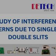 Study Of Interference Patterns Due To Single And Double Slits Experimental Video Practical Exam