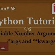 What Are Variable Number Arguments Args And Kwargs In Python Python Tutorial In Hindi 68