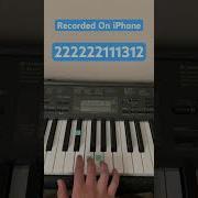 How To Play Recorded On IPhone Meme Song Easy Piano Tutorial Shorts