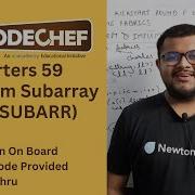 Codechef Starters 59 Maximum Subarray MAXSUBARR Solution Explanation Code Hindi Editorial