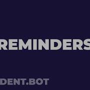 Creating Reminders Trident Documentation