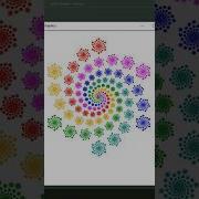 Draw Hexagon Spiral Using Python Turtle Shorts Shortvideo Short Python Pythonturtle