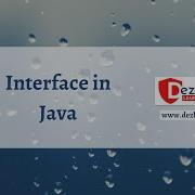 Session 18 Interface In Java Object Oriented Programming Series OOPS