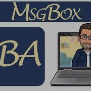 006 VBA Message And Input Boxes Video