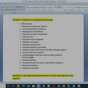SQL Server Performance Query Tuning And Optimization Part 2