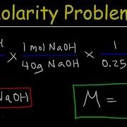 Molarity Practice Problems