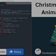 Beginners Projects Christmas Tree Animation HTML CSS Developers Diary