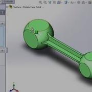 SolidWorks Surfacing 01 Surfacing 15 Delete Faces