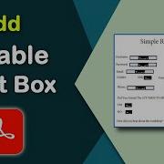 How To Add A Fillable Text Box In Pdf With Adobe Acrobat Pro DC