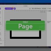 M5UI Basic Tutorial LVGL Page